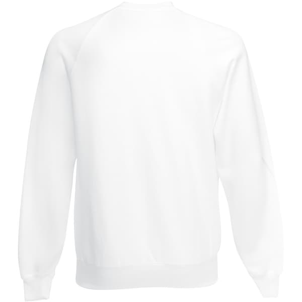 Fruit of the Loom Belcoro® sweatshirt med raglanærmer til mænd