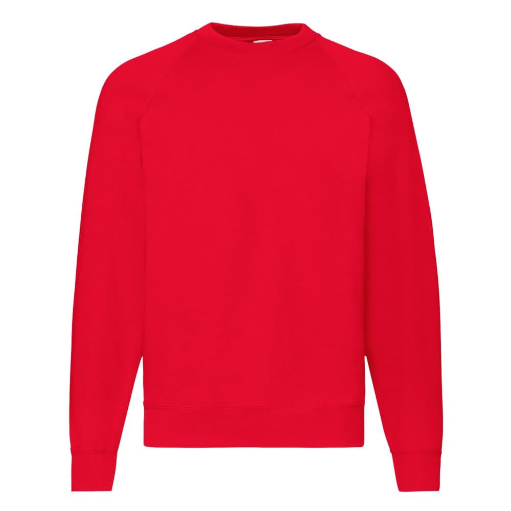 Fruit of the Loom Belcoro®-sweatshirt med raglanärmar för män