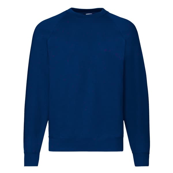 Fruit of the Loom Belcoro® sweatshirt med raglanærmer til mænd