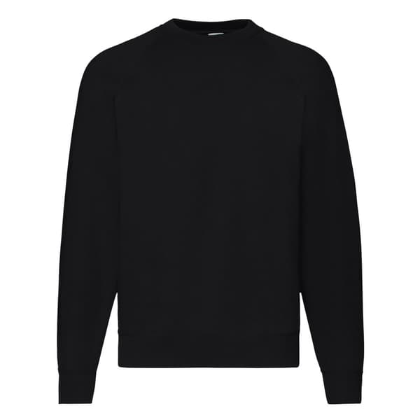 Fruit of the Loom Belcoro® sweatshirt med raglanærmer til mænd