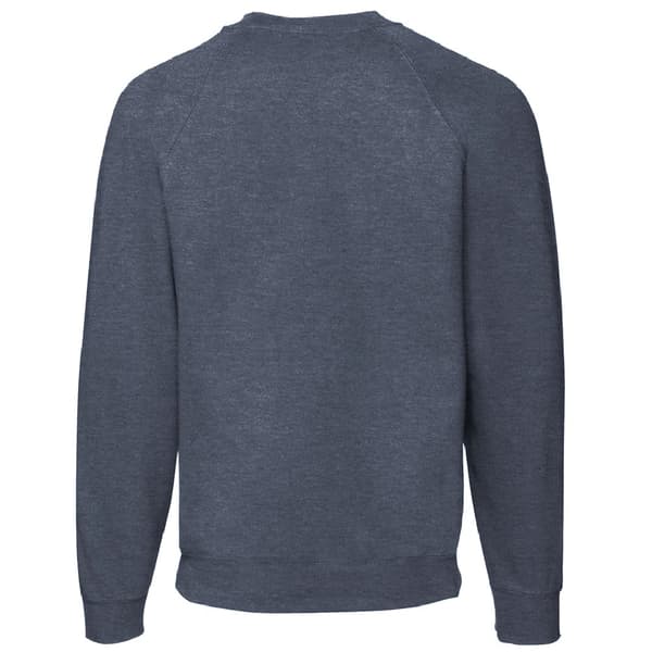 Fruit of the Loom Belcoro® sweatshirt med raglanærmer til mænd