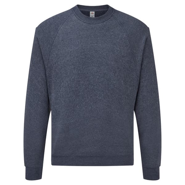 Fruit of the Loom Belcoro® sweatshirt med raglanærmer til mænd