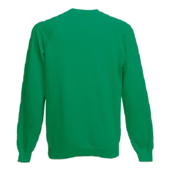 Fruit of the Loom Belcoro® sweatshirt med raglanærmer til mænd
