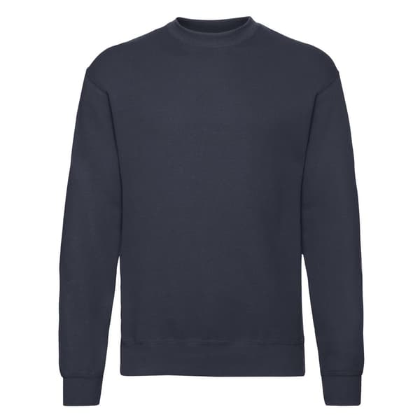 Fruit of the Loom Mens Classic Drop Shoulder Sweatshirt Deep Navy L