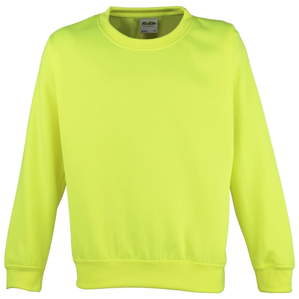 Awdis Unisex Electric Sweatshirt för barn / Skolkläder