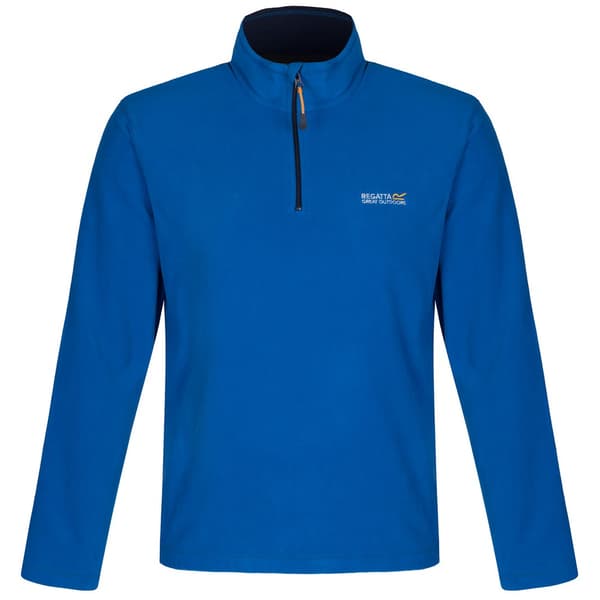 Regatta Great Outdoors Thompson Half Zip Fleece Top til mænd Oxford Blue/Navy XXL