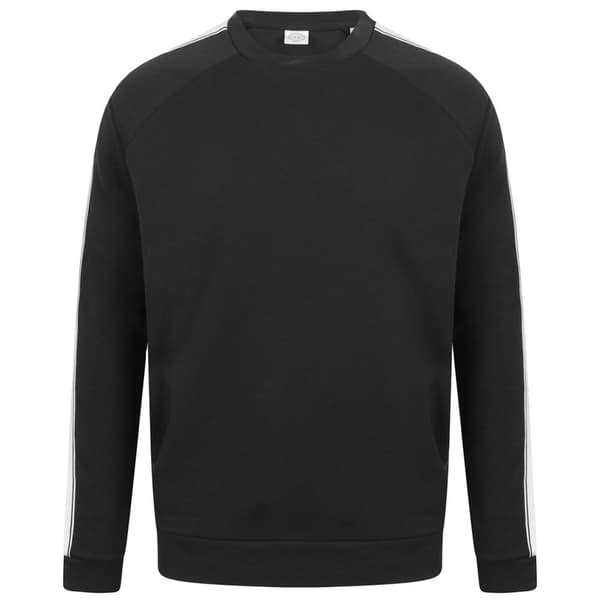 Skinni Fit Unisex kontrastfarvet raglan sweatshirt
