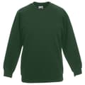 Pikkukuva 1 / 2: Fruit Of The Loom Childrens Unisex Raglan Sleeve Sweatshirt