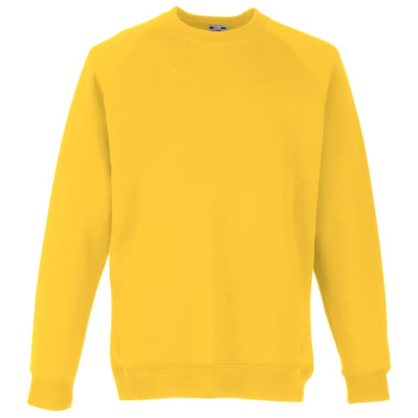 Fruit of the Loom Unisex sweatshirt med raglanærmer til børn