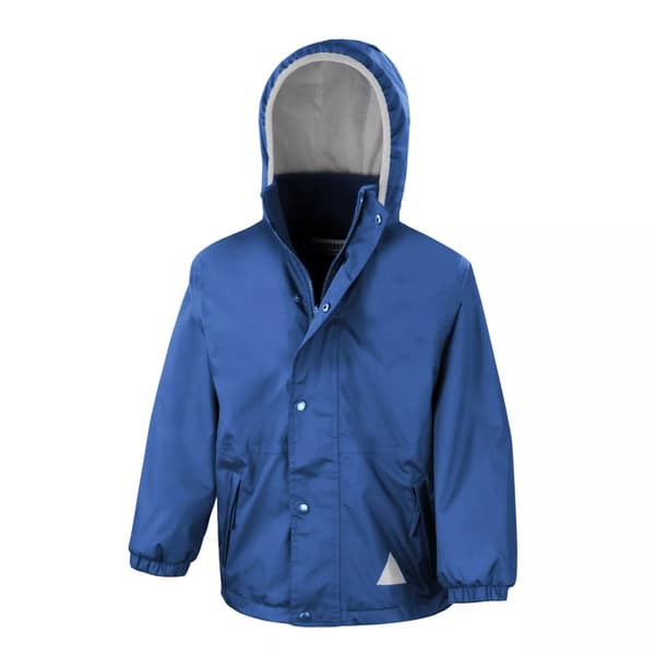 Result Vändbar Storm Stuff Anti Pilling Fleece vattentät jacka för barn/barn