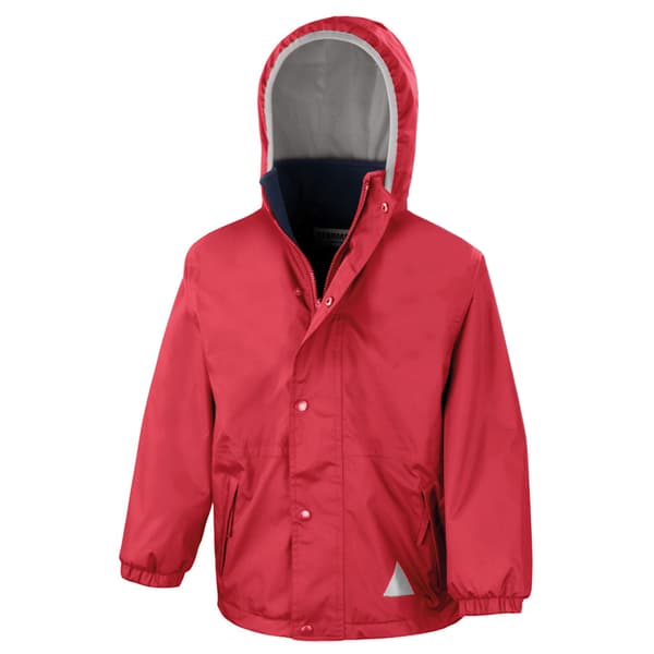 Result Childrens/Kids Reversible Storm Stuff Anti Pilling Fleece Waterproof Jacket