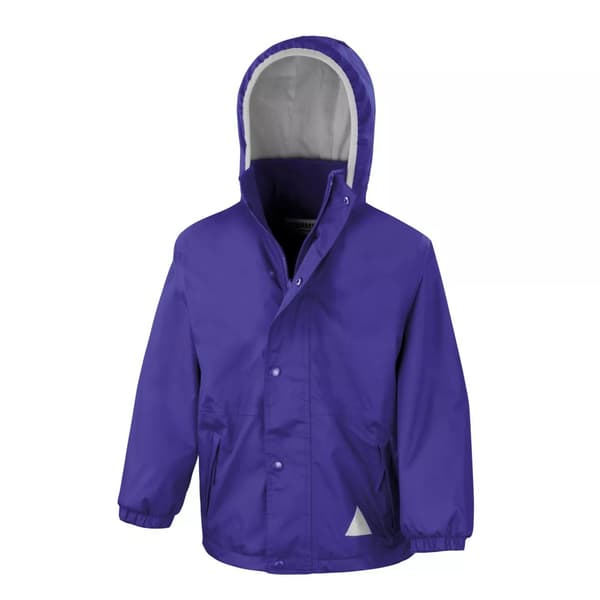 Result Childrens/Kids Reversible Storm Stuff Anti Pilling Fleece Waterproof Jacket