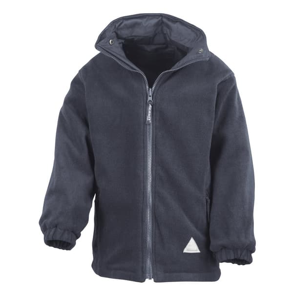 Result Vändbar Storm Stuff Anti Pilling Fleece vattentät jacka för barn/barn