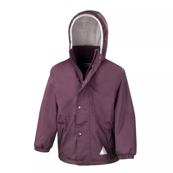 Result Vändbar Storm Stuff Anti Pilling Fleece vattentät jacka för barn/barn