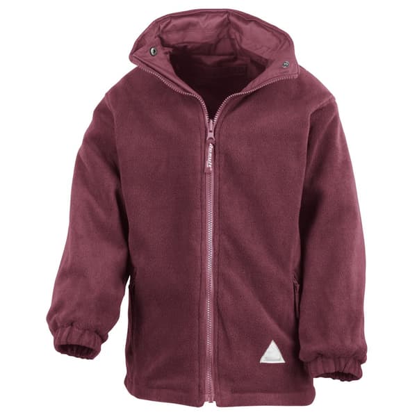 Result Vändbar Storm Stuff Anti Pilling Fleece vattentät jacka för barn/barn