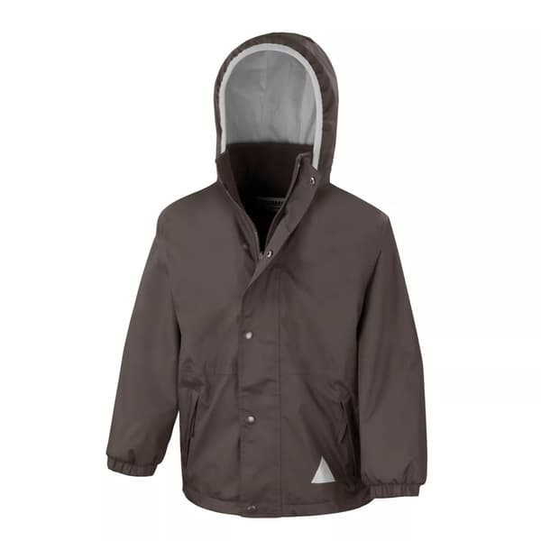 Result Vändbar Storm Stuff Anti Pilling Fleece vattentät jacka för barn/barn