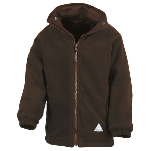 Result Vändbar Storm Stuff Anti Pilling Fleece vattentät jacka för barn/barn