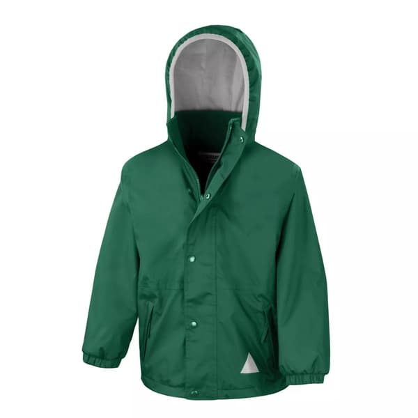 Result Børn/børn Vendbar Storm Stuff Anti Pilling Fleece vandtæt jakke