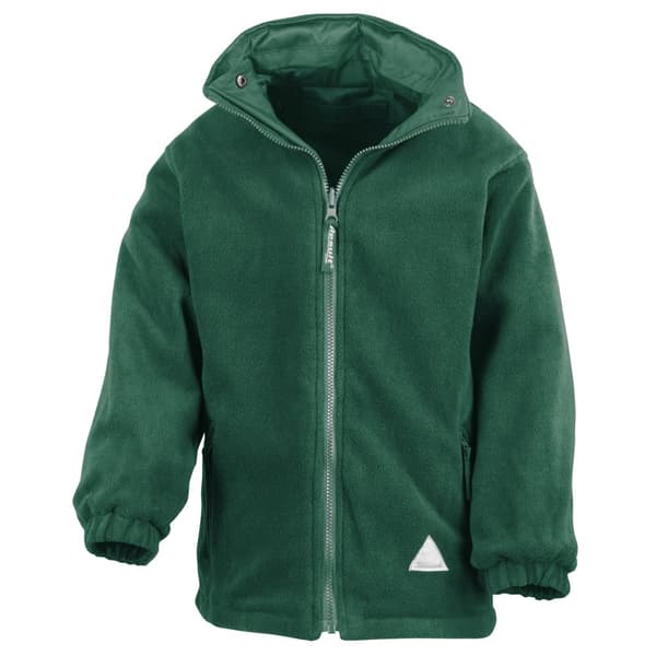 Result Børn/børn Vendbar Storm Stuff Anti Pilling Fleece vandtæt jakke