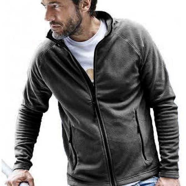 Tee Jays Mens Full Zip Active Lightweight Fleece Jacket