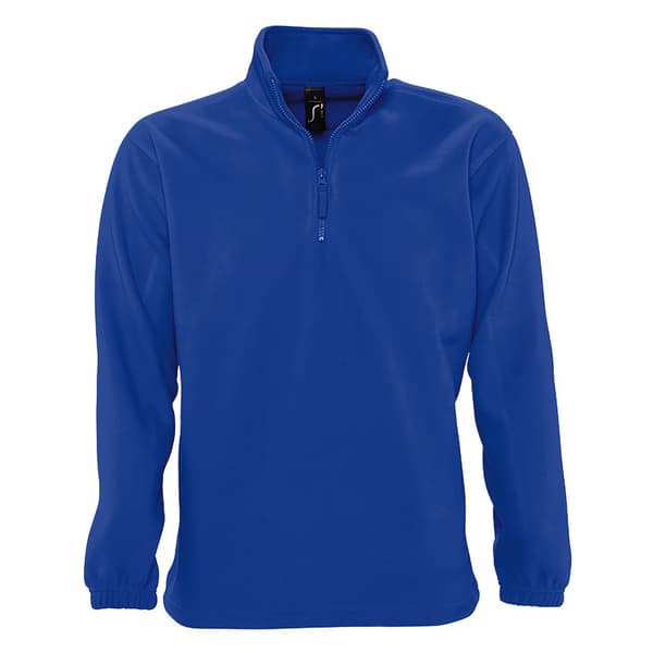 SOLS Ness Unisex Zip Neck Anti-Pill Fleece Top med lynlås i halsen Royal Blue M