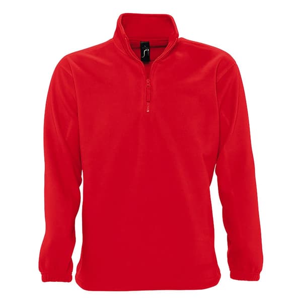 SOLS Ness Unisex Zip Neck Anti-Pill Fleece Top med lynlås i halsen