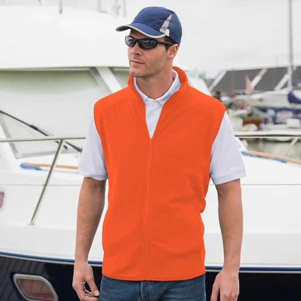 Result Core Mens Micro Fleece Gilet