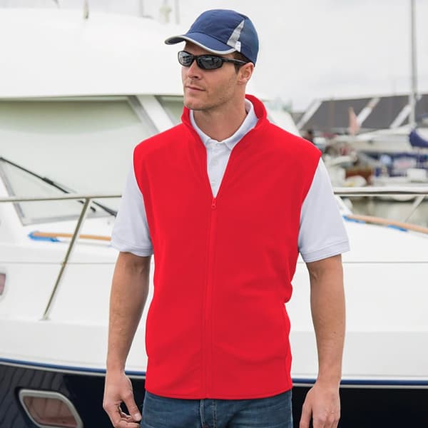 Result Core Mens Micro Fleece Gilet