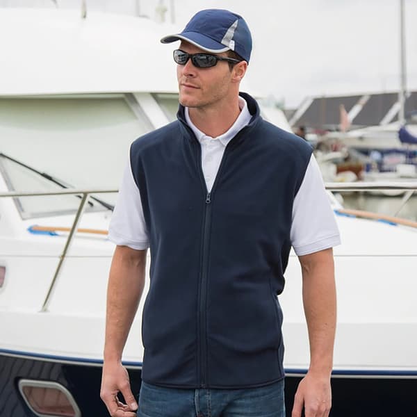 Result Core Mens Micro Fleece Gilet
