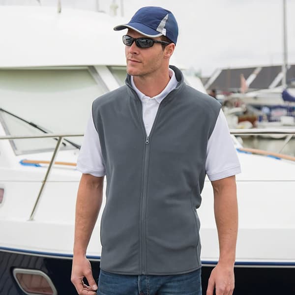 Result Core Mens Micro Fleece Gilet