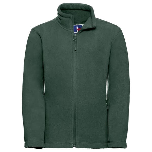 Jerzees Schoolgear Childrens Full Zip Outdoor Fleece Jacket för barn