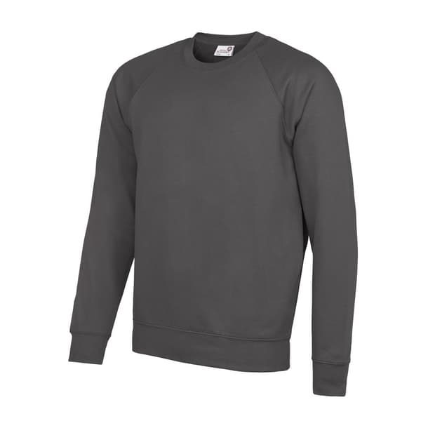 Awdis Academy Crew Neck Raglan Sweatshirt til mænd