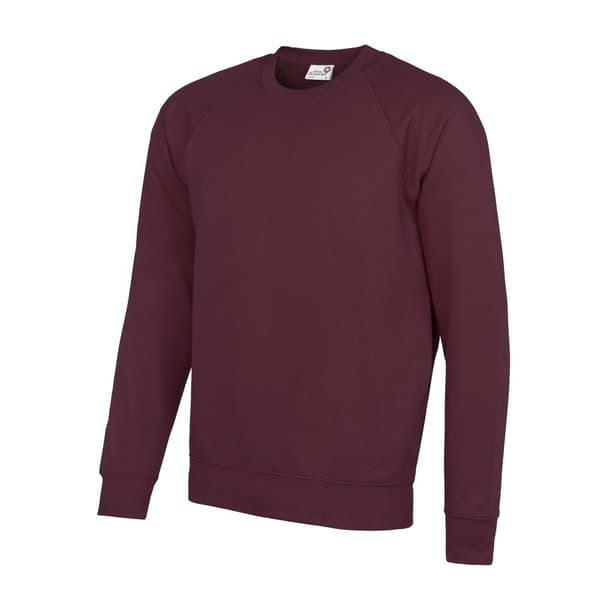 Awdis Academy Crew Neck Raglan Sweatshirt för män