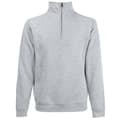 Pikkukuva 1 / 2: Fruit Of The Loom Mens Zip Neck Sweatshirt Top