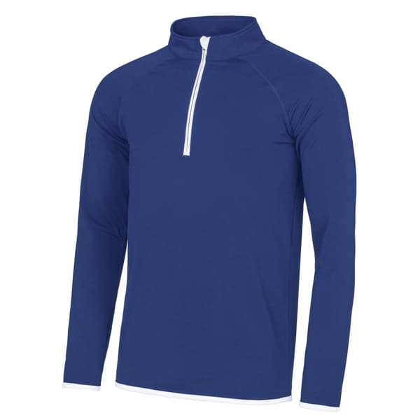 AWDis Just Cool Mens Half Zip Sweatshirt