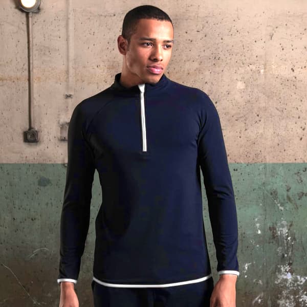 AWDis Just Cool Mens Half Zip Sweatshirt