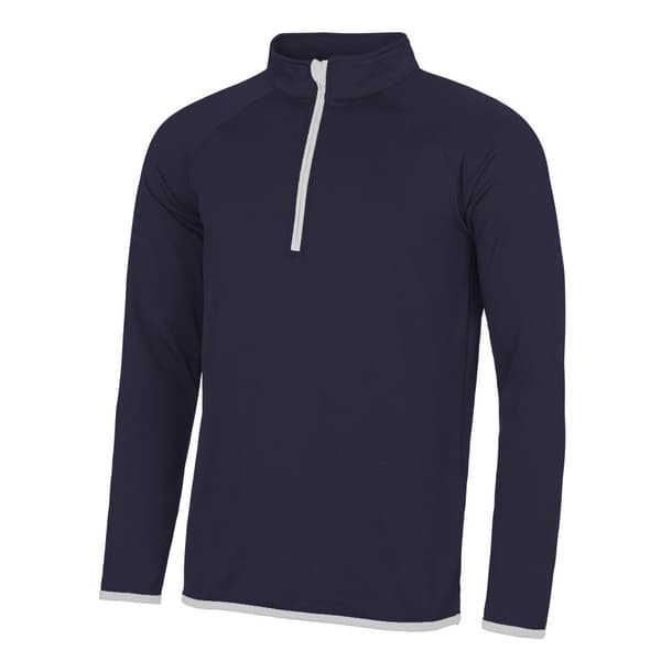 AWDis Just Cool Mens Half Zip Sweatshirt