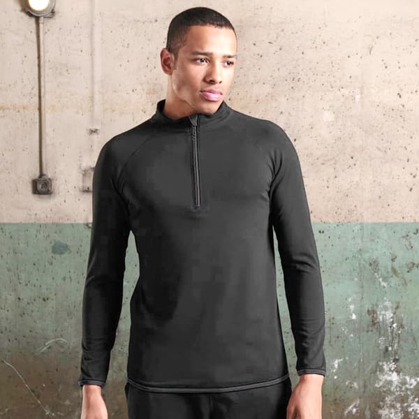 AWDis Just Cool Mens Half Zip Sweatshirt