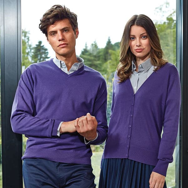 Premier Mens V-Neck Knitted Sweater