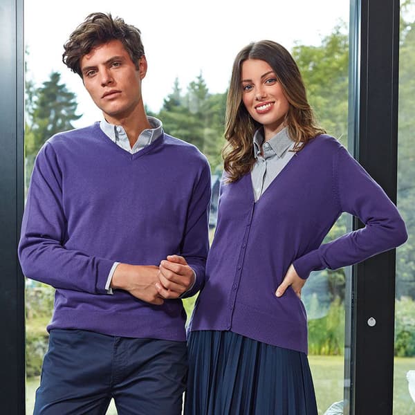 Premier Mens V-Neck Knitted Sweater