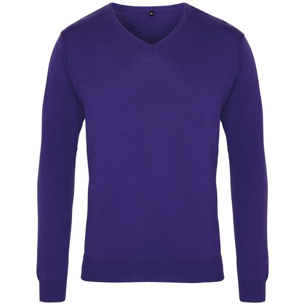Premier Mens V-Neck Knitted Sweater