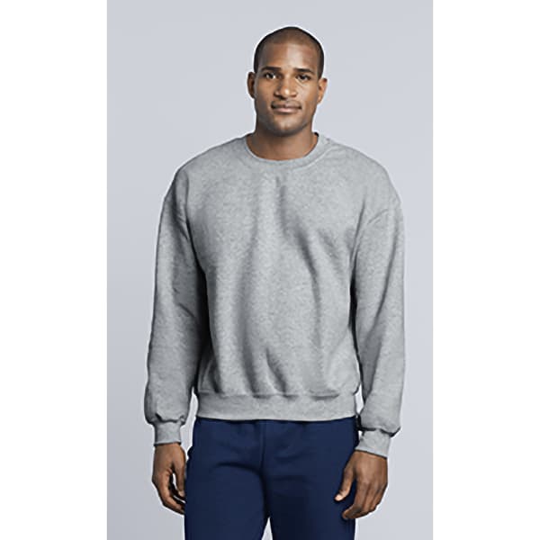 Gildan DryBlend Sweatshirt til voksne med sæt-in halsudskæring (13 farver)