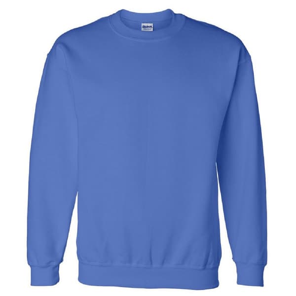 Gildan DryBlend Sweatshirt til voksne med sæt-in halsudskæring (13 farver)