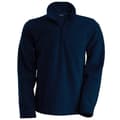 Miniatyrbilde 1 av 2: Kariban Mens Enzo 1/4 Zip Fleece Top