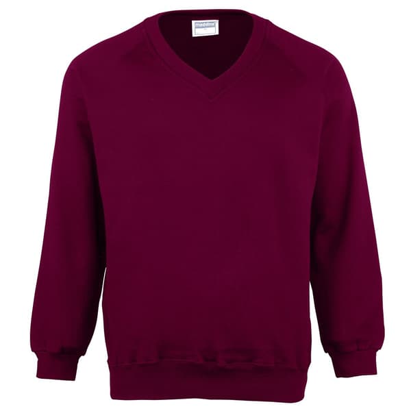 Maddins Barn Unisex Coloursure V-hals tröja / Skolkläder (2 st.)