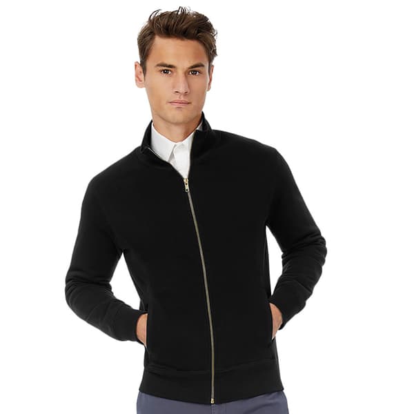 B&C Mens Spider Full Zipped Fleece Top