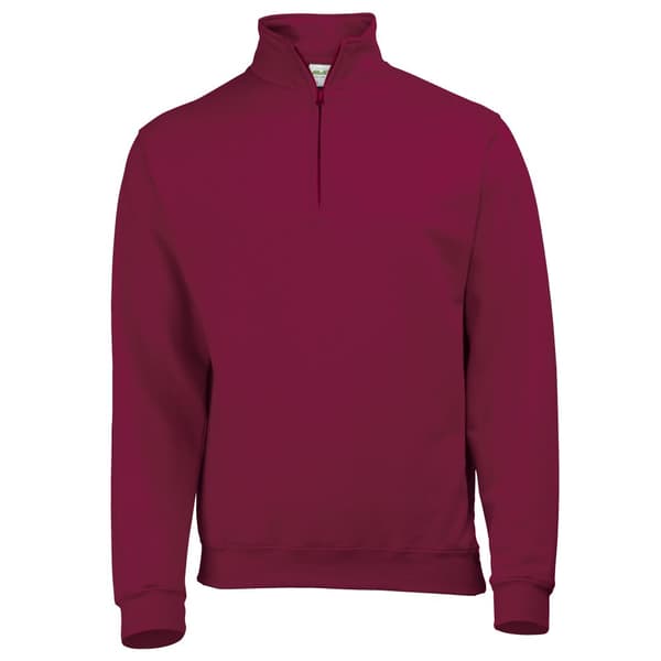 Awdis Mens Plain Sophomore ¼ Zip Sweatshirt