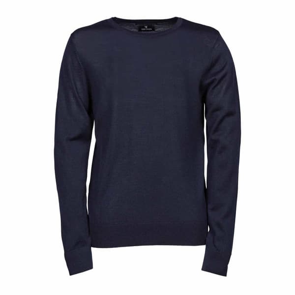 Tee Jays Strikket sweater med halsudskæring til mænd