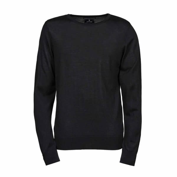 Tee Jays Strikket sweater med halsudskæring til mænd