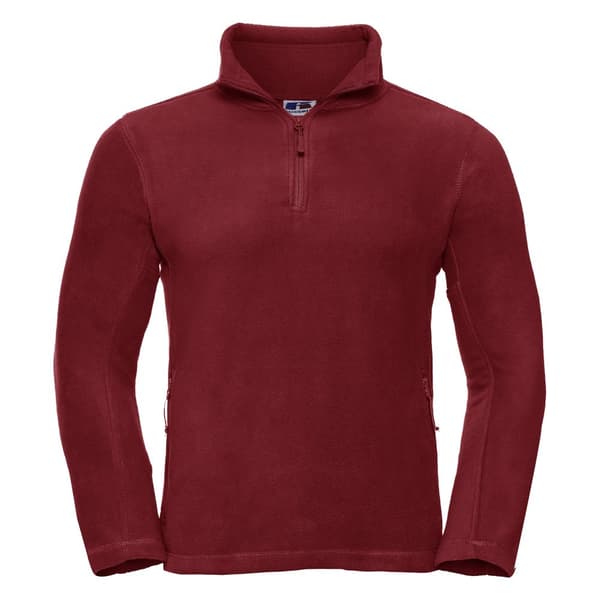 Russell Herr 1/4 Zip Outdoor Fleece Top
